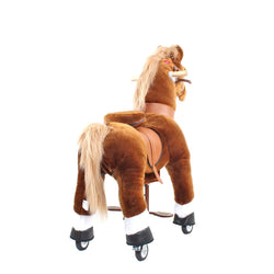 Model U Ride-On Pony Age 3-4 Brown (ONLINE ORDER ONLY)