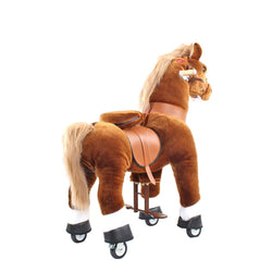 Model U Ride-On Pony Age 3-4 Brown (ONLINE ORDER ONLY)