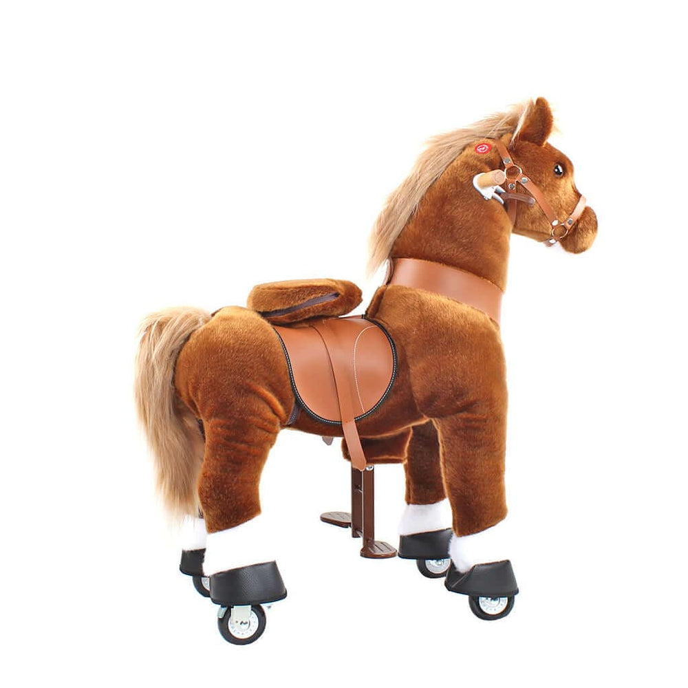 Model U Ride-On Pony Age 3-4 Brown (ONLINE ORDER ONLY)