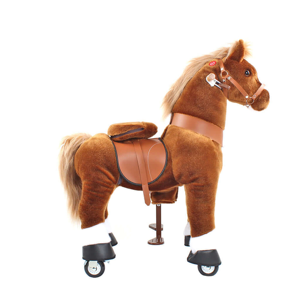 Model U Ride-On Pony Age 3-4 Brown (ONLINE ORDER ONLY)