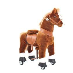 Model U Ride-On Pony Age 3-4 Brown (ONLINE ORDER ONLY)
