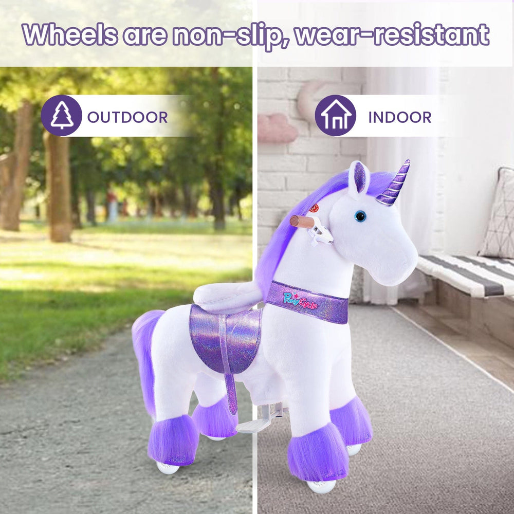 Model U Ride-On Unicorn Age 4-7 Purple (ONLINE ORDER ONLY)