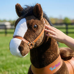 Model U® Horse Ride-On Toy Age 4–7 – Chocolate
