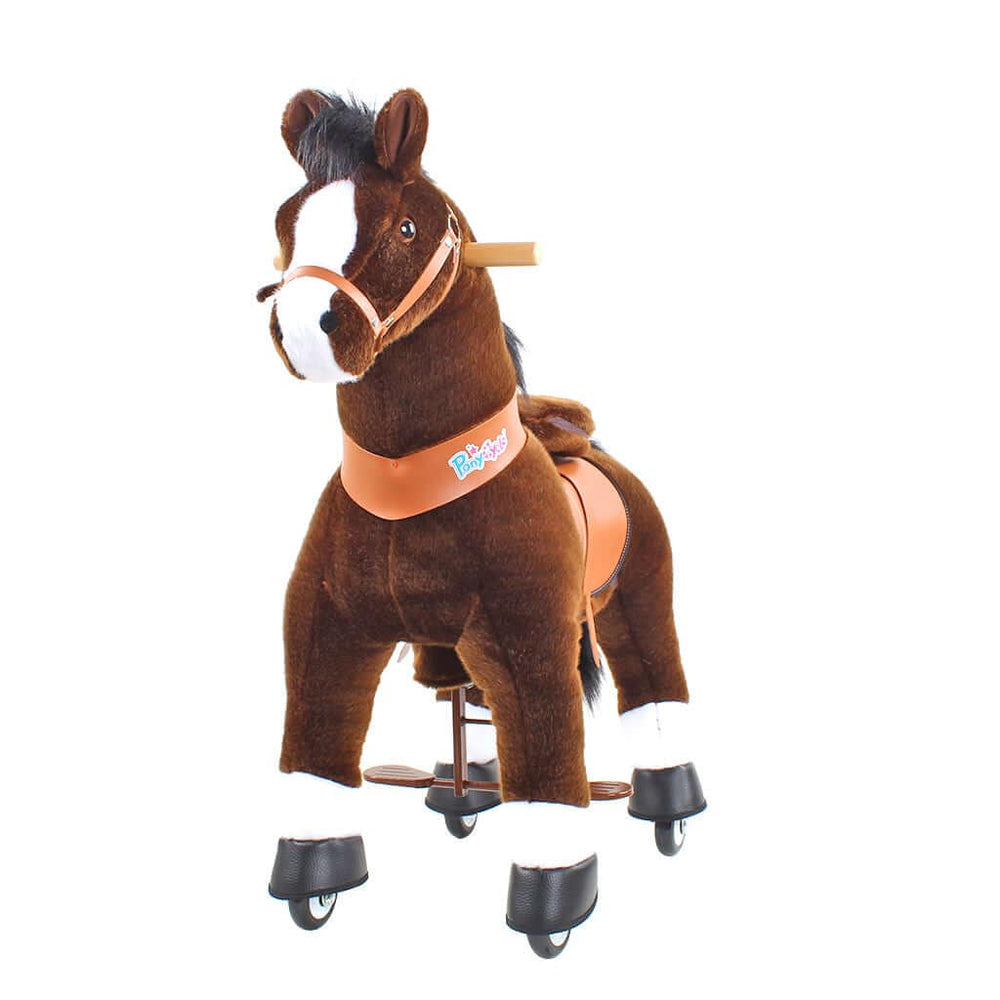 Model U Riding Horse Toy Age 4-7 Chocolate (ONLINE ORDER ONLY)