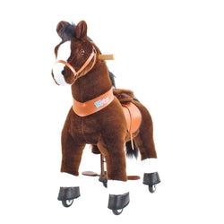 Model U Riding Horse Toy Age 4-7 Chocolate (ONLINE ORDER ONLY)