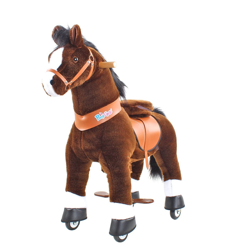 Model U Riding Horse Toy Age 4-7 Chocolate (ONLINE ORDER ONLY)