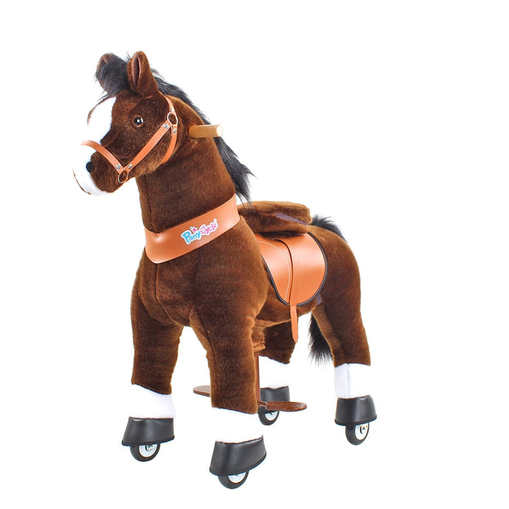 Model U Riding Horse Toy Age 4-7 Chocolate (ONLINE ORDER ONLY)
