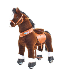 Model U Riding Horse Toy Age 4-7 Chocolate (ONLINE ORDER ONLY)