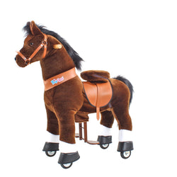 Model U Riding Horse Toy Age 4-7 Chocolate (ONLINE ORDER ONLY)