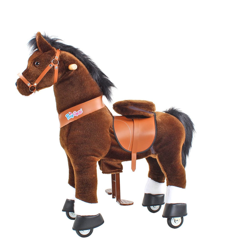 Model U Riding Horse Toy Age 4-7 Chocolate (ONLINE ORDER ONLY)