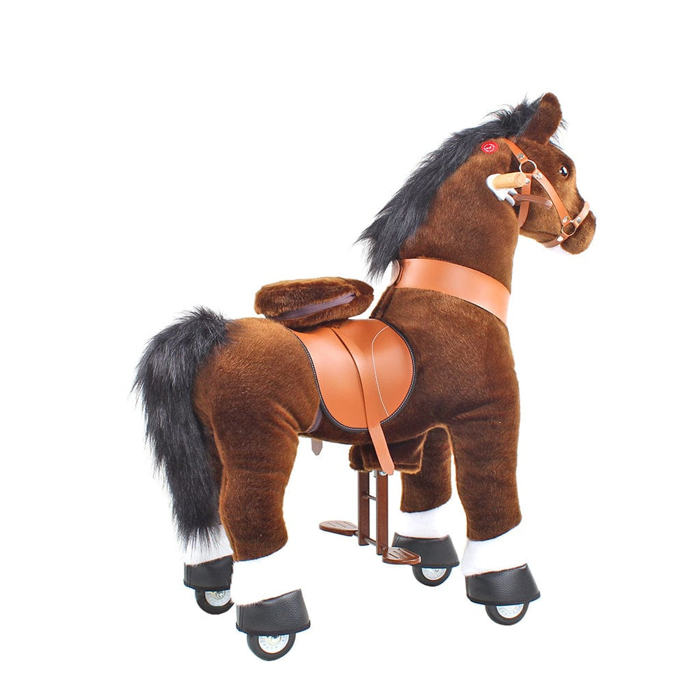 Model U Riding Horse Toy Age 4-7 Chocolate (ONLINE ORDER ONLY)