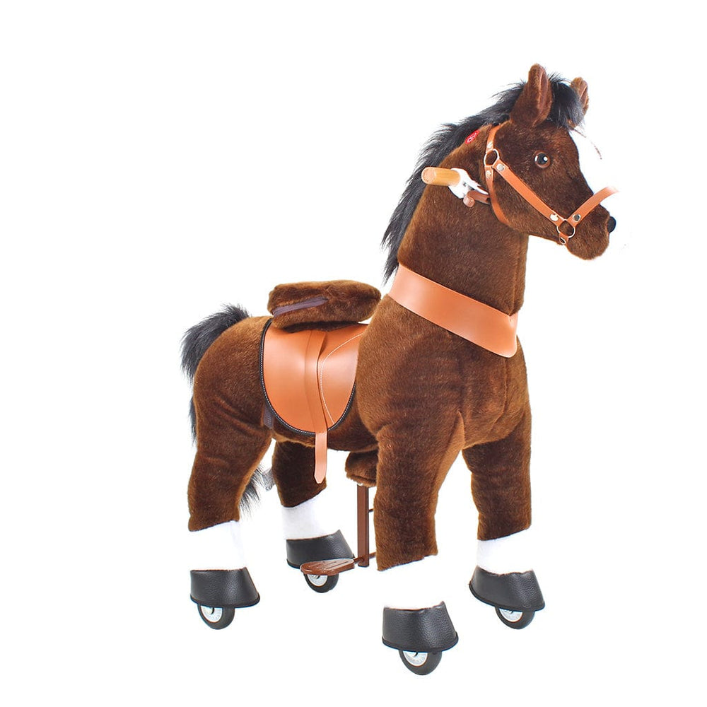 Model U Riding Horse Toy Age 4-7 Chocolate (ONLINE ORDER ONLY)