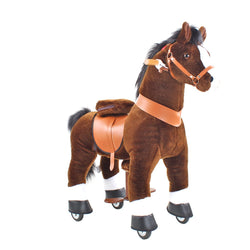 Model U Riding Horse Toy Age 4-7 Chocolate (ONLINE ORDER ONLY)