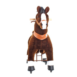 Model U Riding Horse Toy Age 4-7 Chocolate (ONLINE ORDER ONLY)
