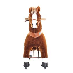 Model U Ride‑On Pony Toy Riding Horse Age 4‑7 Brown (ONLINE ORDER ONLY)