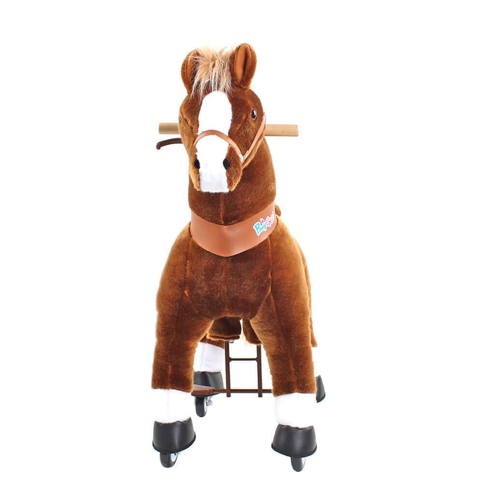 Model U Ride‑On Pony Toy Riding Horse Age 4‑7 Brown (ONLINE ORDER ONLY)