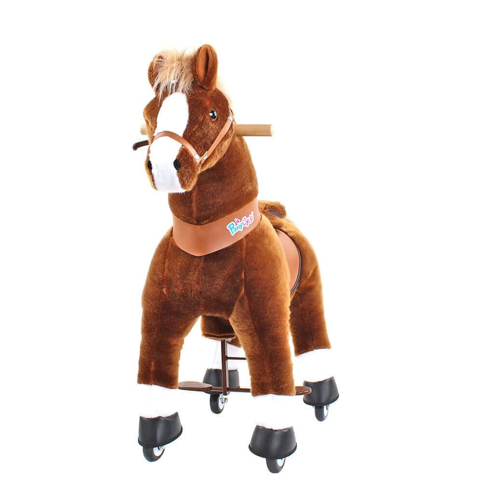 Model U Ride‑On Pony Toy Riding Horse Age 4‑7 Brown (ONLINE ORDER ONLY)
