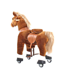 Model U Ride‑On Pony Toy Riding Horse Age 4‑7 Brown (ONLINE ORDER ONLY)