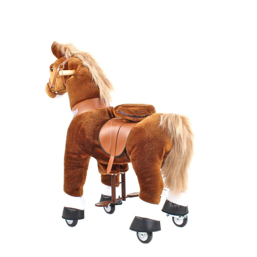 Model U Ride‑On Pony Toy Riding Horse Age 4‑7 Brown (ONLINE ORDER ONLY)