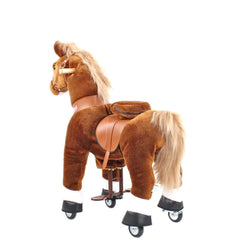 Model U Ride‑On Pony Toy Riding Horse Age 4‑7 Brown (ONLINE ORDER ONLY)
