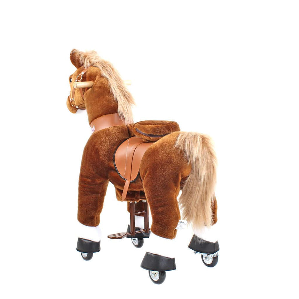 Model U Ride‑On Pony Toy Riding Horse Age 4‑7 Brown (ONLINE ORDER ONLY)