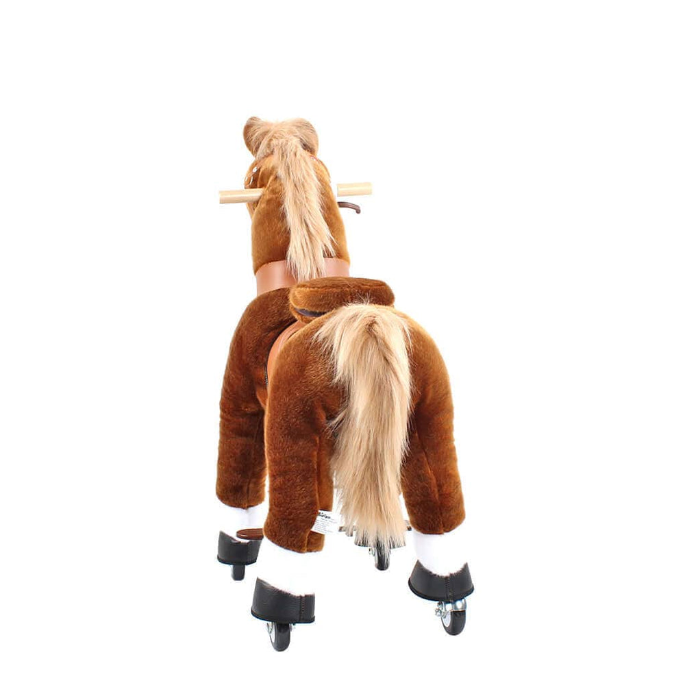 Model U Ride‑On Pony Toy Riding Horse Age 4‑7 Brown (ONLINE ORDER ONLY)