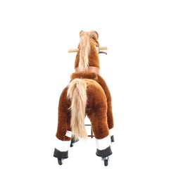 Model U Ride‑On Pony Toy Riding Horse Age 4‑7 Brown (ONLINE ORDER ONLY)