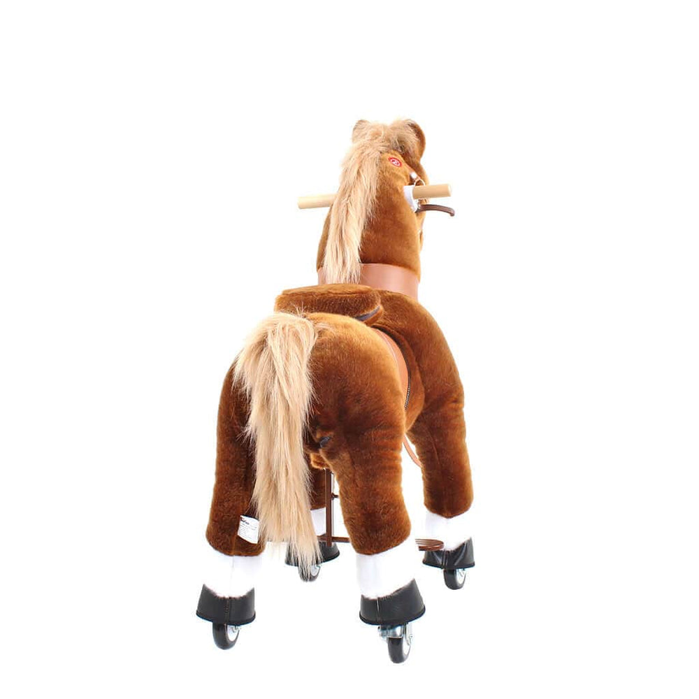 Model U Ride‑On Pony Toy Riding Horse Age 4‑7 Brown (ONLINE ORDER ONLY)