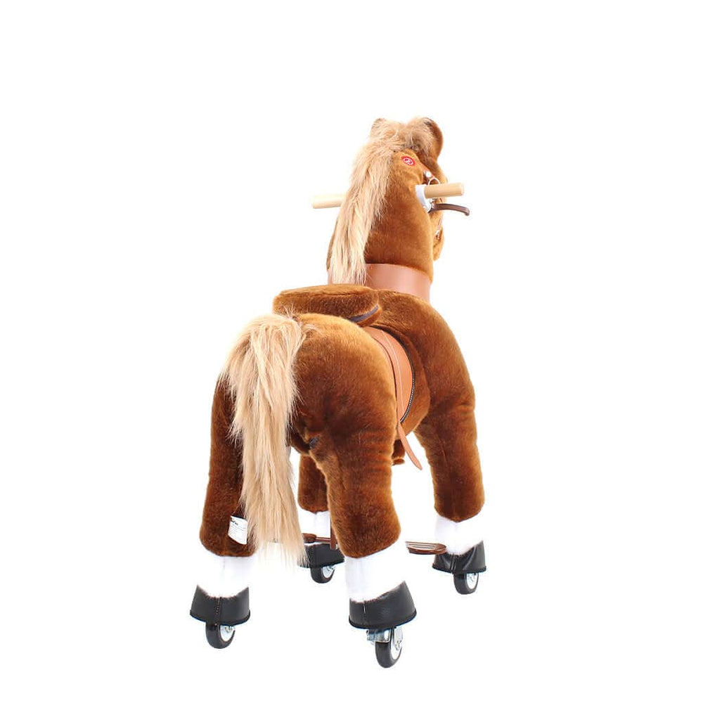 Model U Ride‑On Pony Toy Riding Horse Age 4‑7 Brown (ONLINE ORDER ONLY)