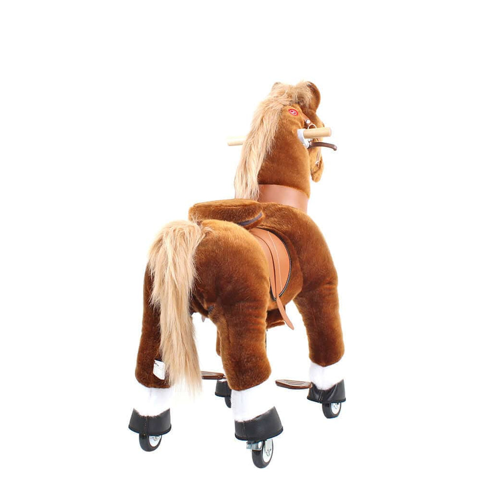 Model U Ride‑On Pony Toy Riding Horse Age 4‑7 Brown (ONLINE ORDER ONLY)