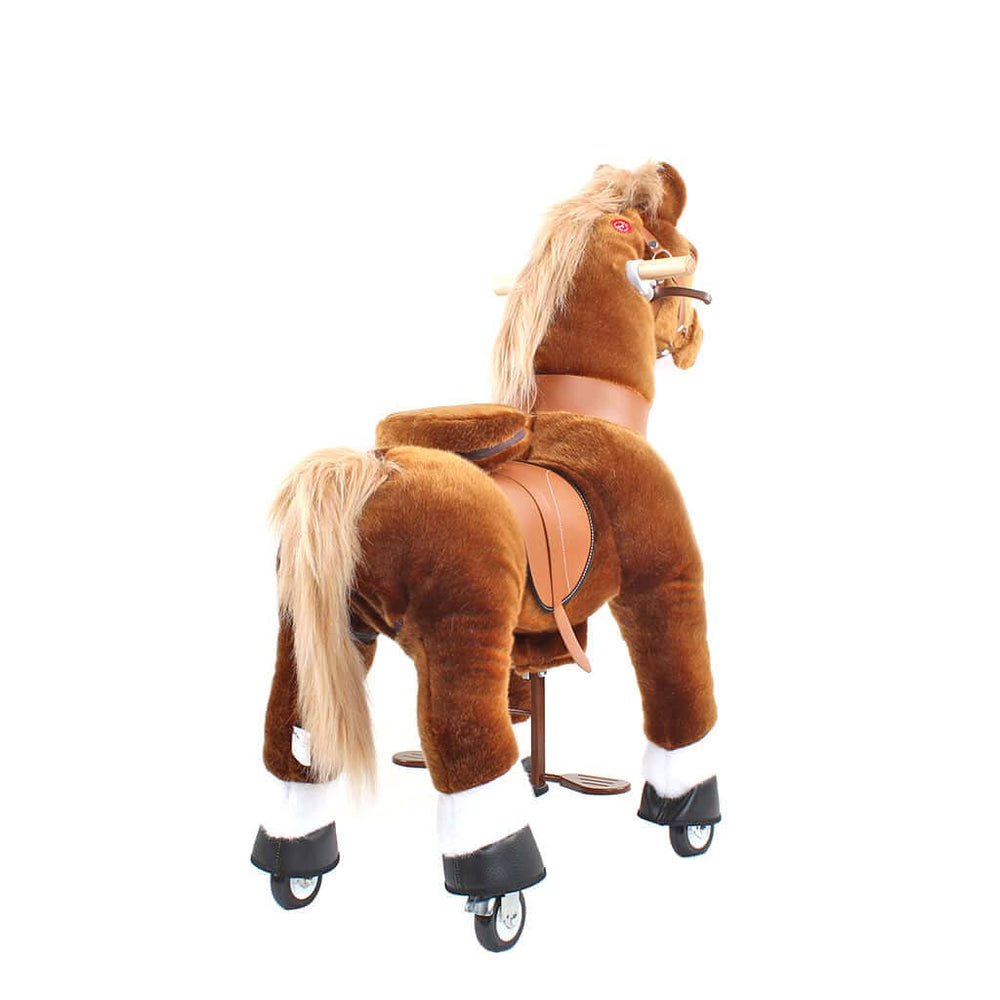 Model U Ride‑On Pony Toy Riding Horse Age 4‑7 Brown (ONLINE ORDER ONLY)