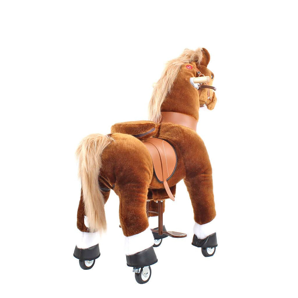 Model U Ride‑On Pony Toy Riding Horse Age 4‑7 Brown (ONLINE ORDER ONLY)