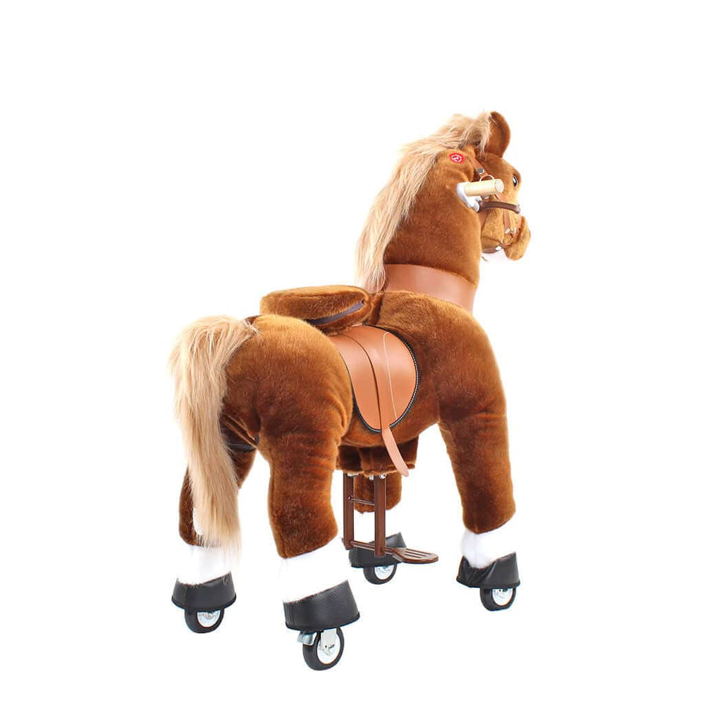 Model U Ride‑On Pony Toy Riding Horse Age 4‑7 Brown (ONLINE ORDER ONLY)
