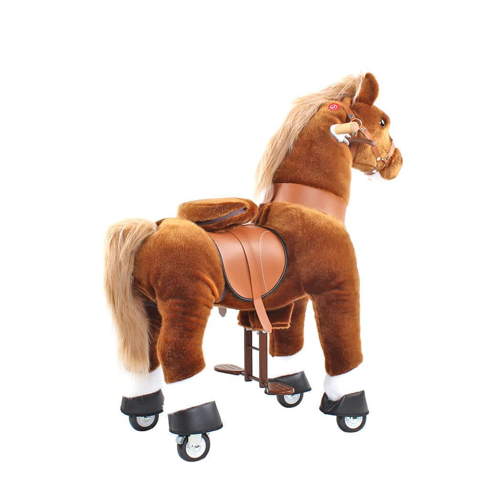 Model U Ride‑On Pony Toy Riding Horse Age 4‑7 Brown (ONLINE ORDER ONLY)