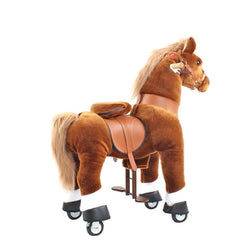 Model U Ride‑On Pony Toy Riding Horse Age 4‑7 Brown (ONLINE ORDER ONLY)