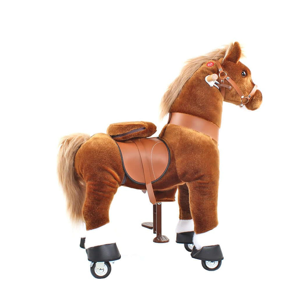 Model U Ride‑On Pony Toy Riding Horse Age 4‑7 Brown (ONLINE ORDER ONLY)