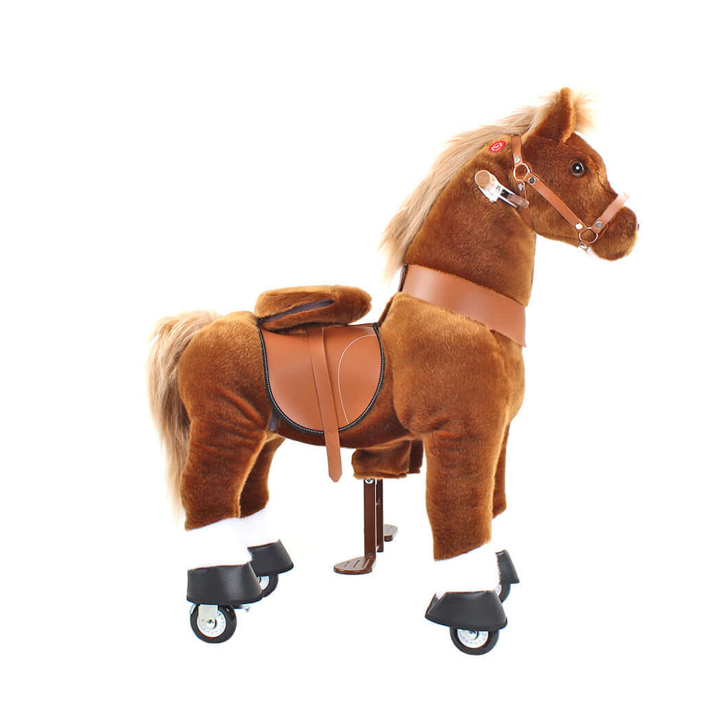 Model U Ride‑On Pony Toy Riding Horse Age 4‑7 Brown (ONLINE ORDER ONLY)