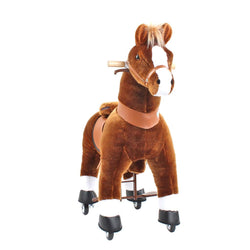 Model U Ride‑On Pony Toy Riding Horse Age 4‑7 Brown (ONLINE ORDER ONLY)