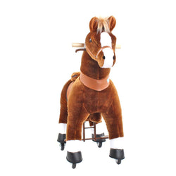 Model U Ride‑On Pony Toy Riding Horse Age 4‑7 Brown (ONLINE ORDER ONLY)