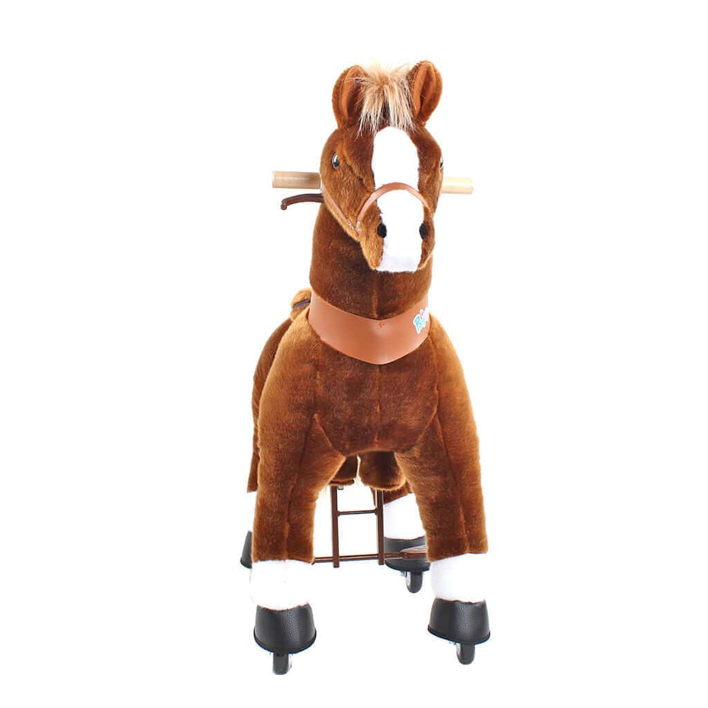 Model U Ride‑On Pony Toy Riding Horse Age 4‑7 Brown (ONLINE ORDER ONLY)