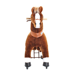 Model U Ride‑On Pony Toy Riding Horse Age 4‑7 Brown (ONLINE ORDER ONLY)