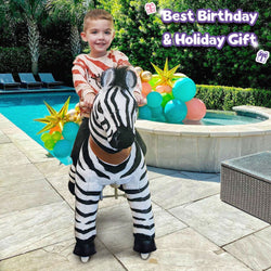 Model U Ride-On Animal Zebra Age 4-7 (ONLINE ORDER ONLY)