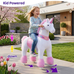 Model U® Unicorn Ride-On Toy Age 7+ – Pink