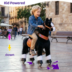 Model U® Horse Ride-On Toy Age 7+ – Black