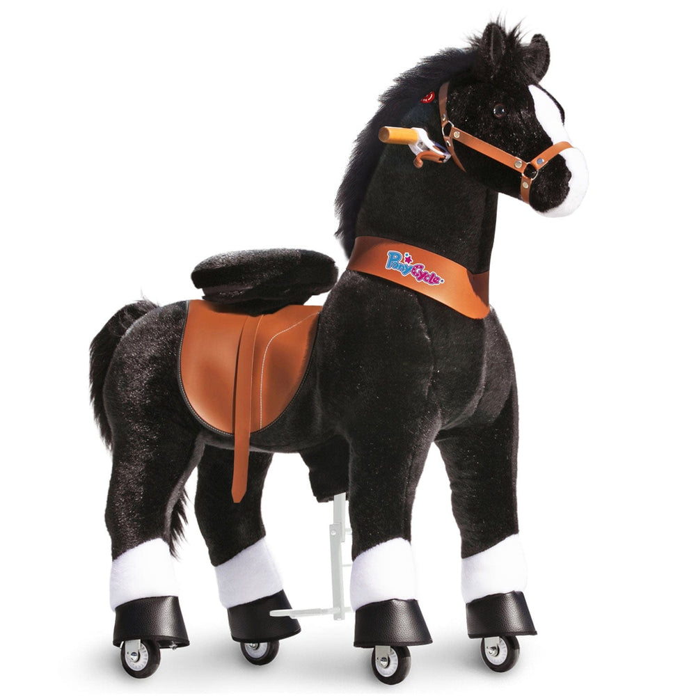 PonyCycle Large Ride On Horse Toy - Black (ONLINE ORDER ONLY)