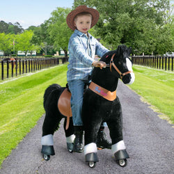 PonyCycle Large Ride On Horse Toy - Black (ONLINE ORDER ONLY)