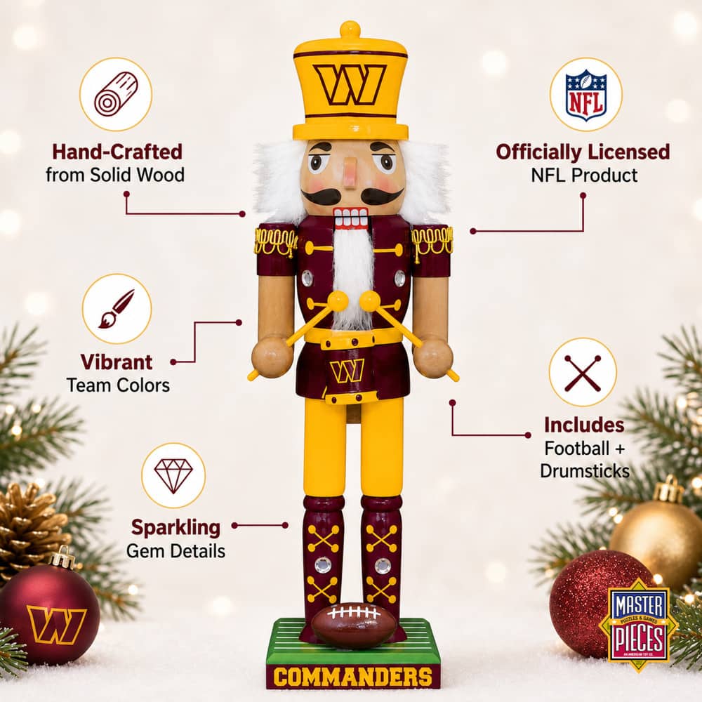 Washington Commanders - Collectible Nutcracker