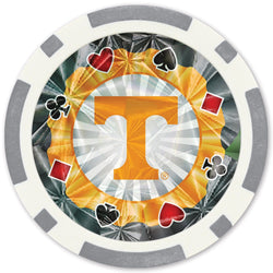 Tennessee Volunteers 20 Piece Poker Chips (ONLINE ORDER ONLY)