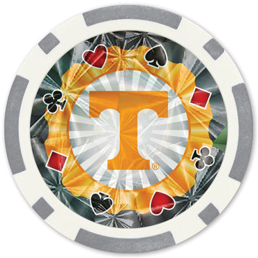 Tennessee Volunteers 20 Piece Poker Chips (ONLINE ORDER ONLY)