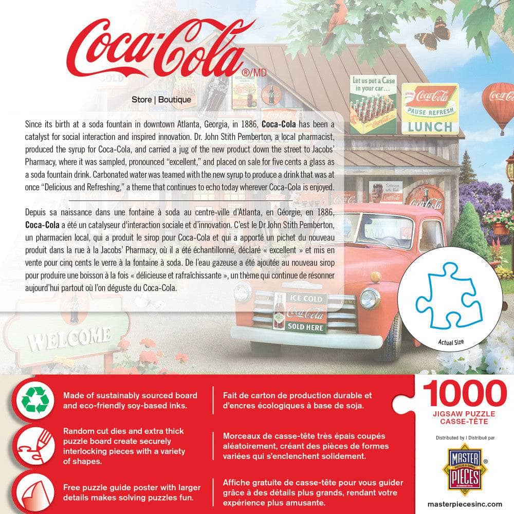 Coca-Cola - The Store 1000 Piece Jigsaw Puzzle (ONLINE ORDER ONLY)